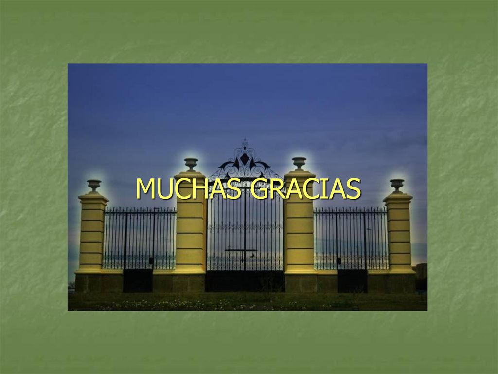 MUCHAS GRACIAS