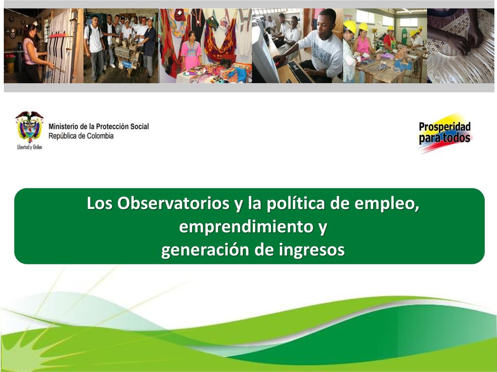 Los Observatorios y la política de empleo, emprendimiento y