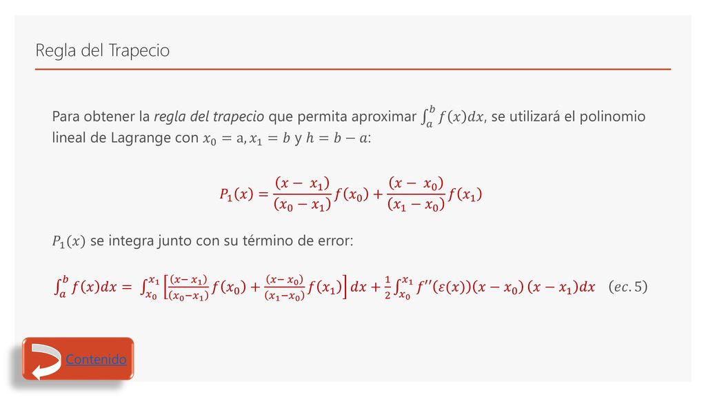 𝑃 1 𝑥 = 𝑥− 𝑥 1 𝑥 0 − 𝑥 1 𝑓 𝑥 0 + 𝑥− 𝑥 0 𝑥 1 − 𝑥 0 𝑓 𝑥 1