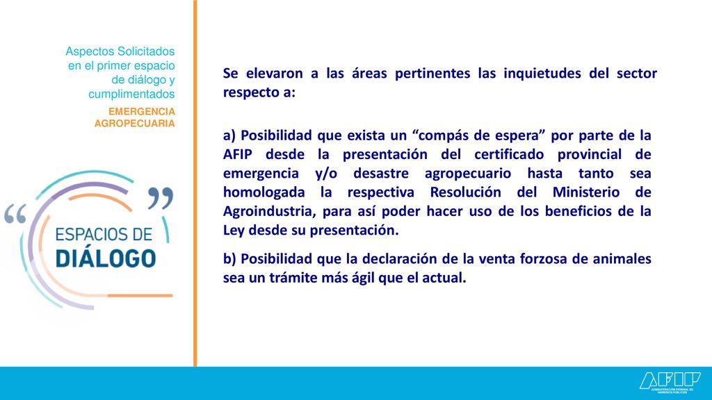 Aspectos Solicitados en el primer espacio. de diálogo y. cumplimentados.