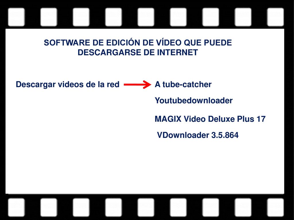 SOFTWARE DE EDICIÓN DE VÍDEO QUE PUEDE DESCARGARSE DE INTERNET