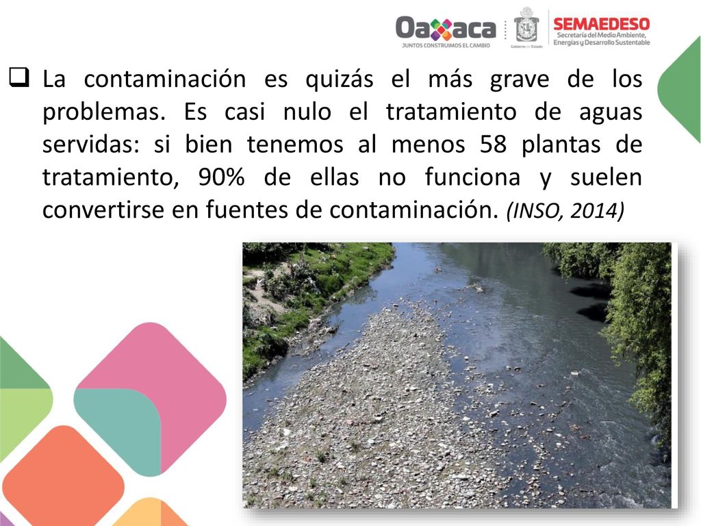 La contaminación es quizás el más grave de los problemas