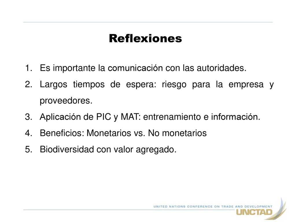 Reflexiones Es importante la comunicación con las autoridades.