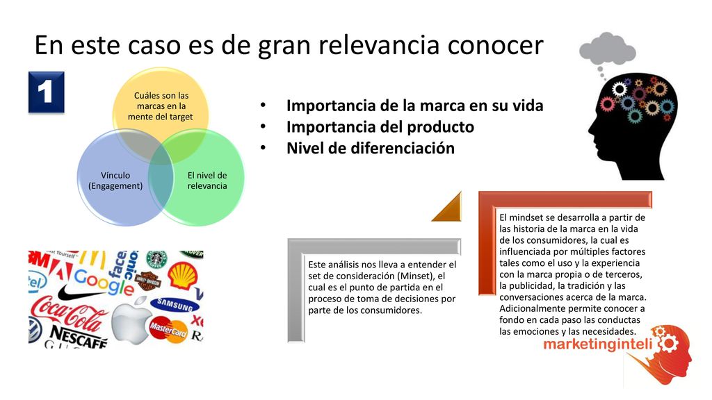 Cuáles son las marcas en la mente del target