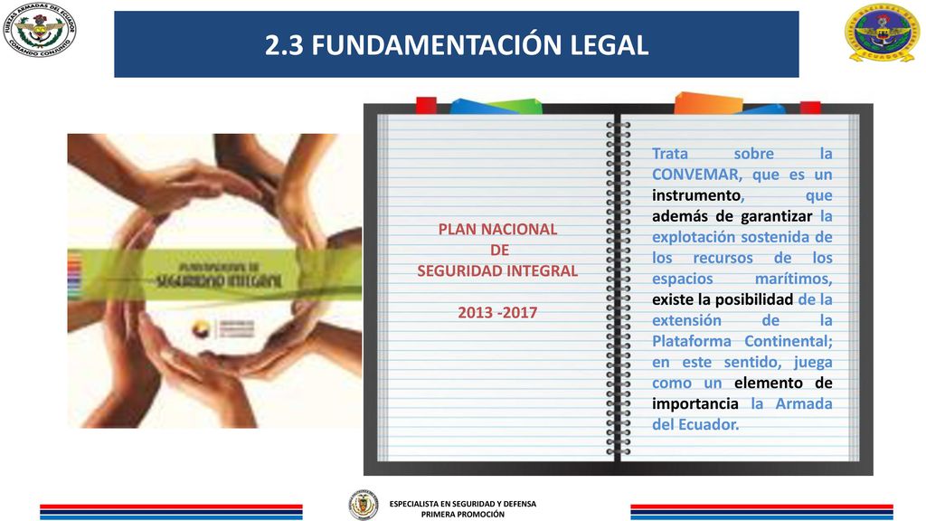 ESPECIALISTA EN SEGURIDAD Y DEFENSA