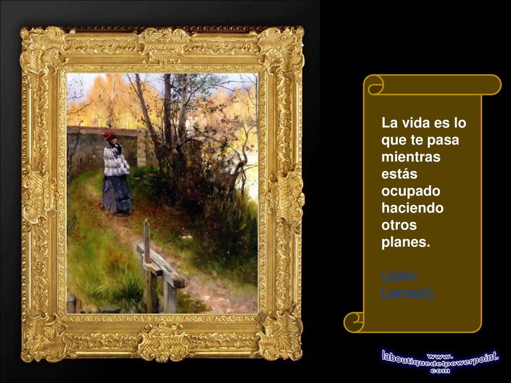 La vida es lo que te pasa mientras estás ocupado haciendo otros planes