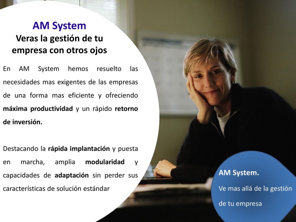 AM System Veras la gestión de tu empresa con otros ojos