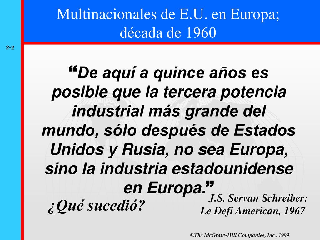 La nacionalidad de las 100 corporaciones industriales más grandes del mundo (por país de origen)