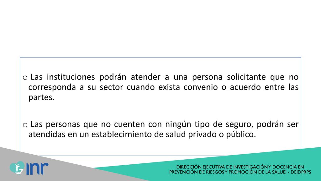 Las instituciones podrán atender a una persona solicitante que no corresponda a su sector cuando exista convenio o acuerdo entre las partes.