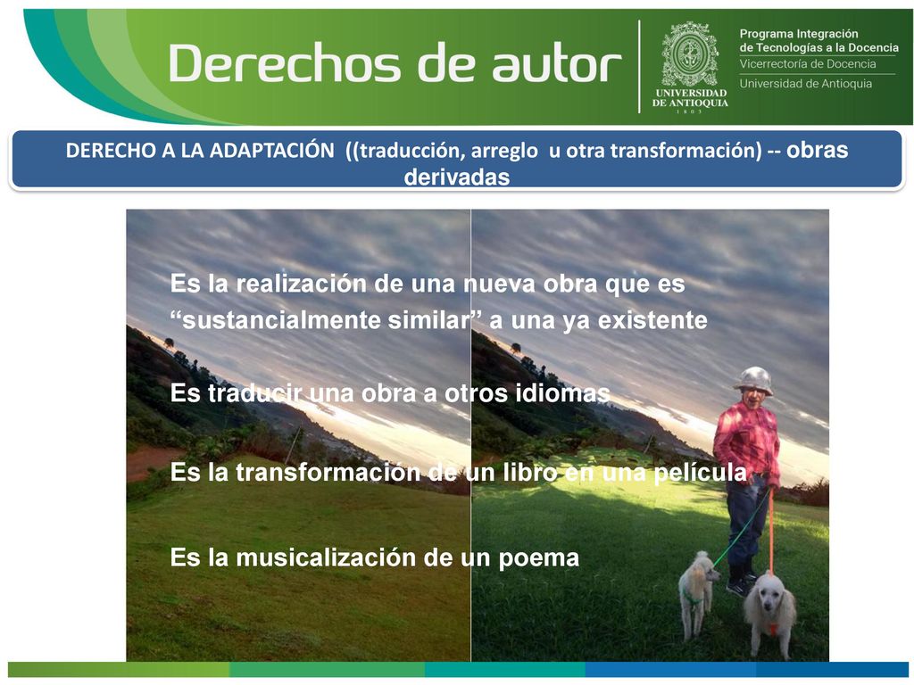 Es la transformación de un libro en una película