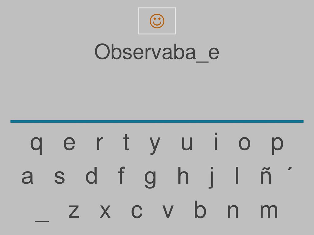  Observaba_e. q e r t y u i o p.