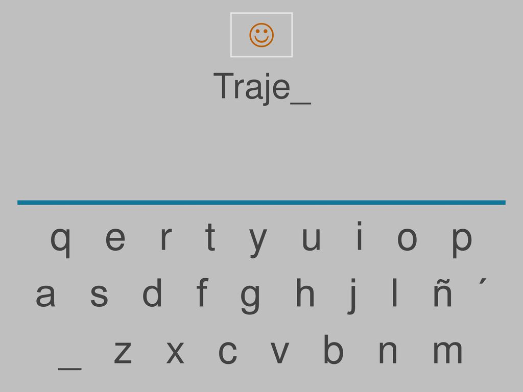  Traje_. q e r t y u i o p.