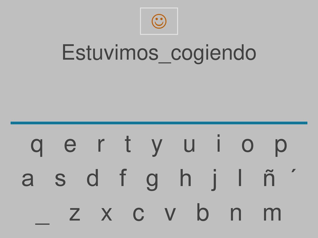 q e r t y u i o p a s d f g h j l ñ ´ _ z x c v b n m