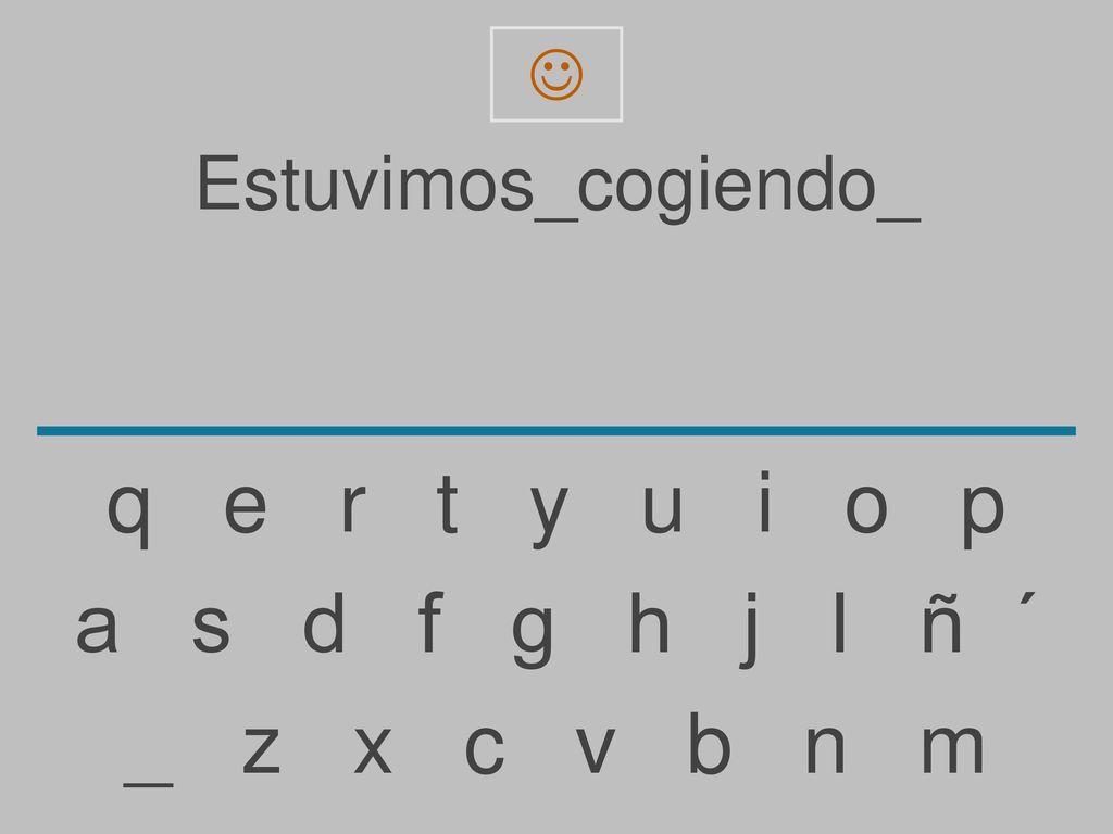 q e r t y u i o p a s d f g h j l ñ ´ _ z x c v b n m