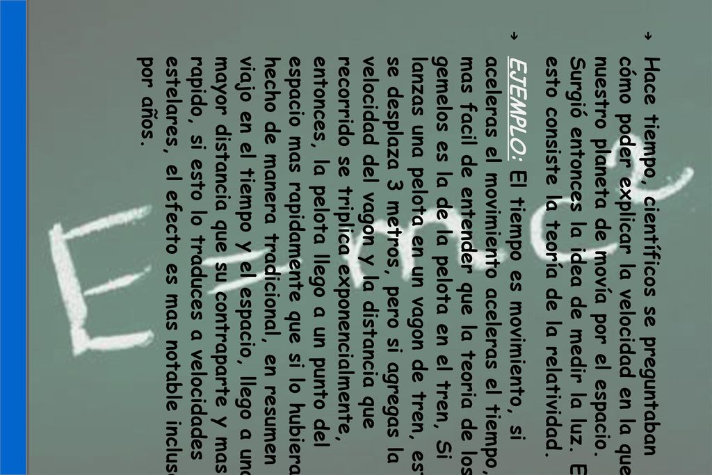 Hace tiempo, científicos se preguntaban cómo poder explicar la velocidad en la que nuestro planeta de movía por el espacio. Surgió entonces la idea de medir la luz. En esto consiste la teoría de la relatividad.
