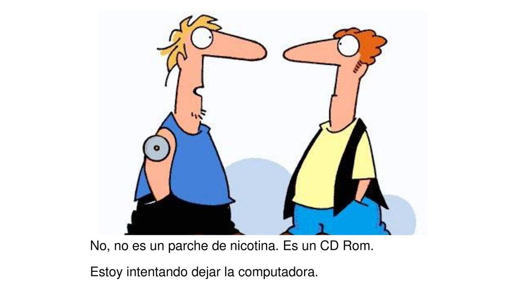 No, no es un parche de nicotina. Es un CD Rom.