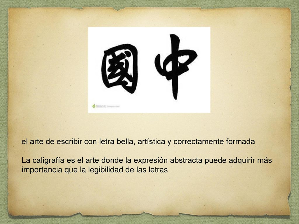 el arte de escribir con letra bella, artística y correctamente formada