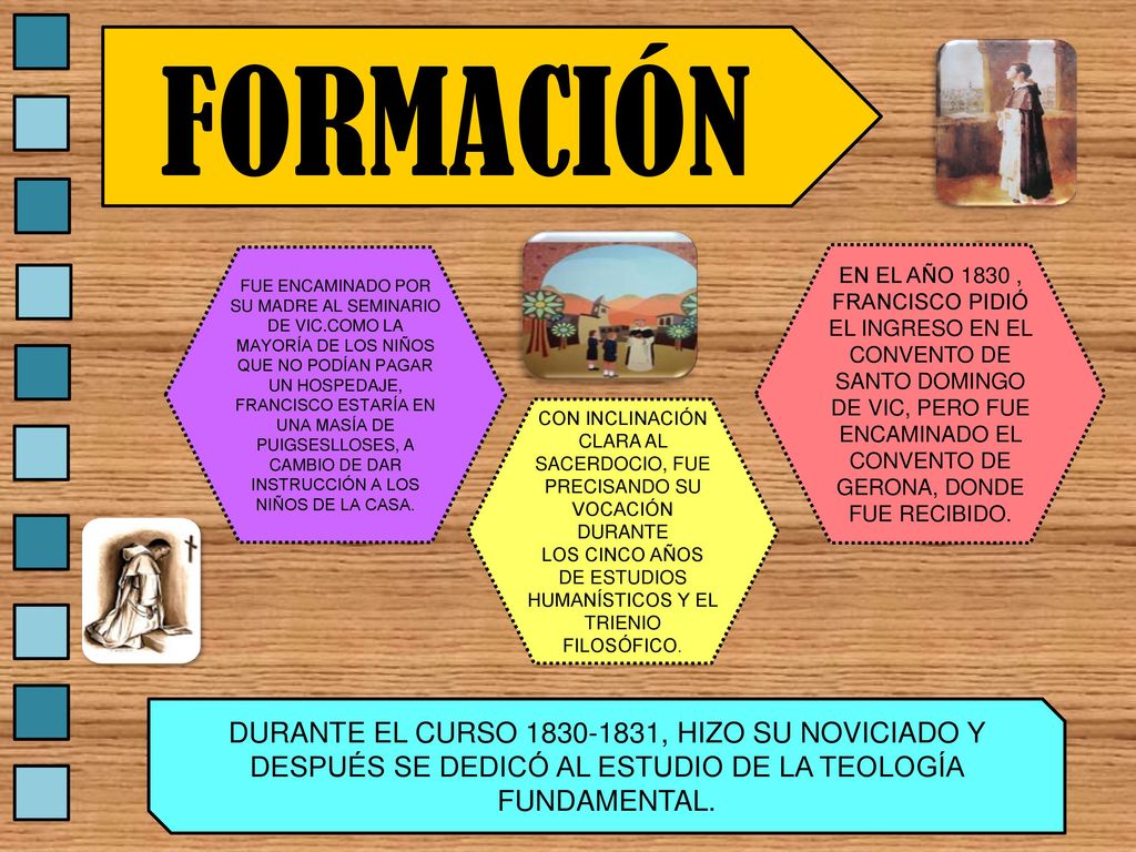 LOS CINCO AÑOS DE ESTUDIOS HUMANÍSTICOS Y EL TRIENIO FILOSÓFICO.