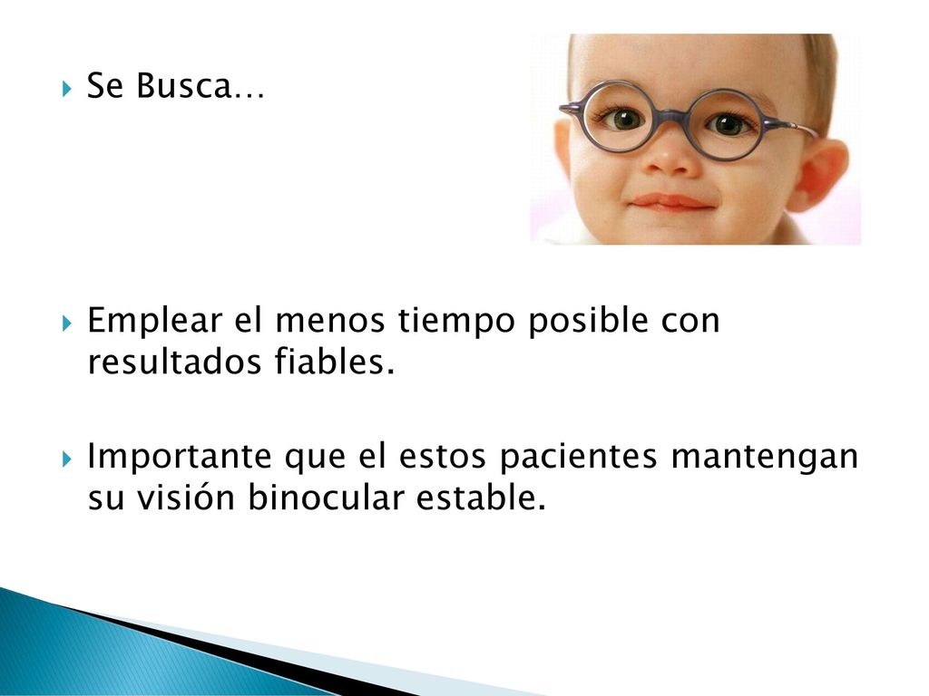 Se Busca… Emplear el menos tiempo posible con resultados fiables.