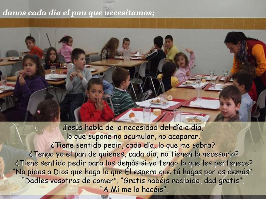 No pidas a Dios que haga lo que Él espera que tú hagas por os demás .