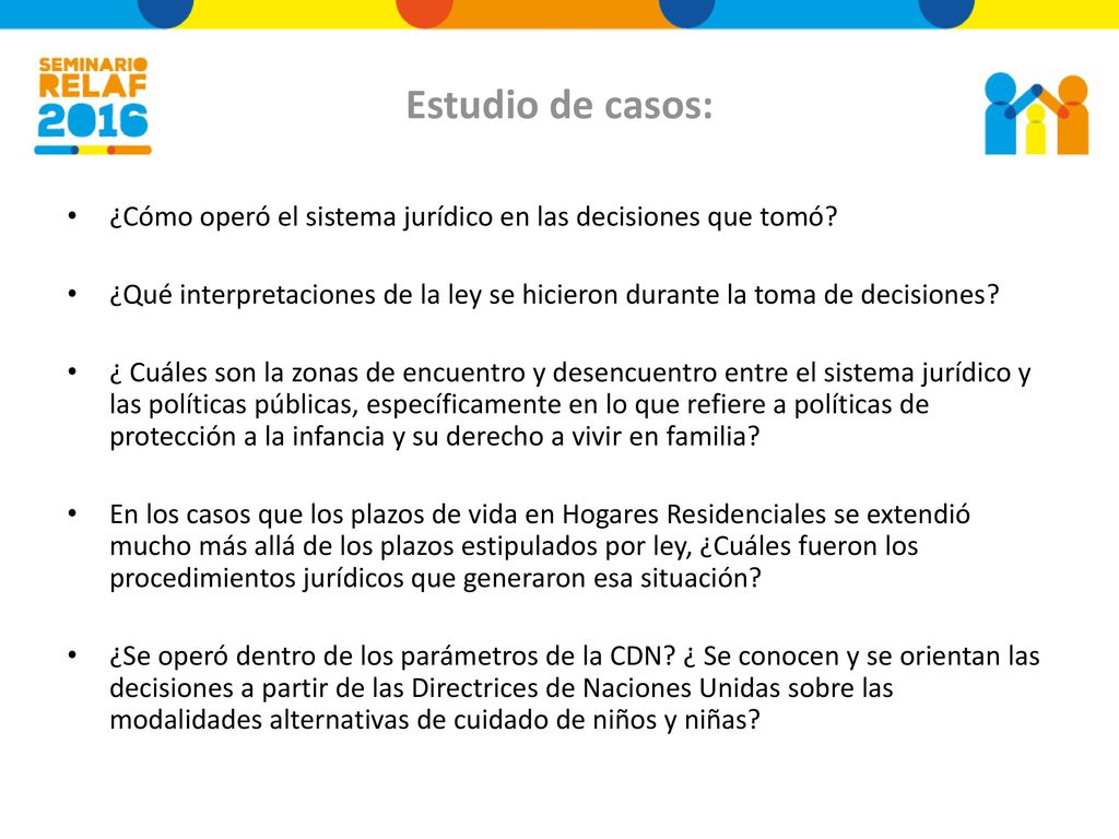 Estudio de casos: ¿Cómo operó el sistema jurídico en las decisiones que tomó