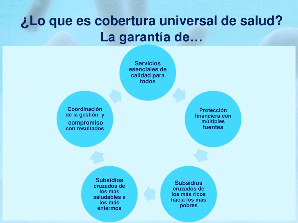 ¿Lo que es cobertura universal de salud La garantía de…