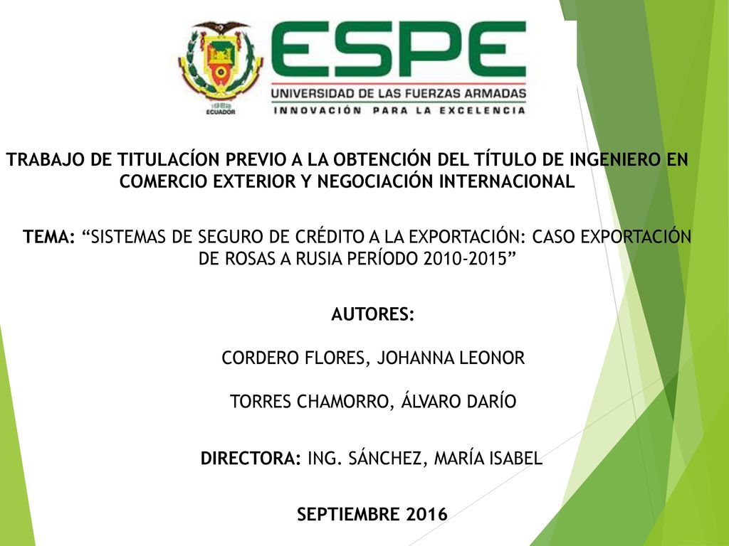 CORDERO FLORES, JOHANNA LEONOR TORRES CHAMORRO, ÁLVARO DARÍO