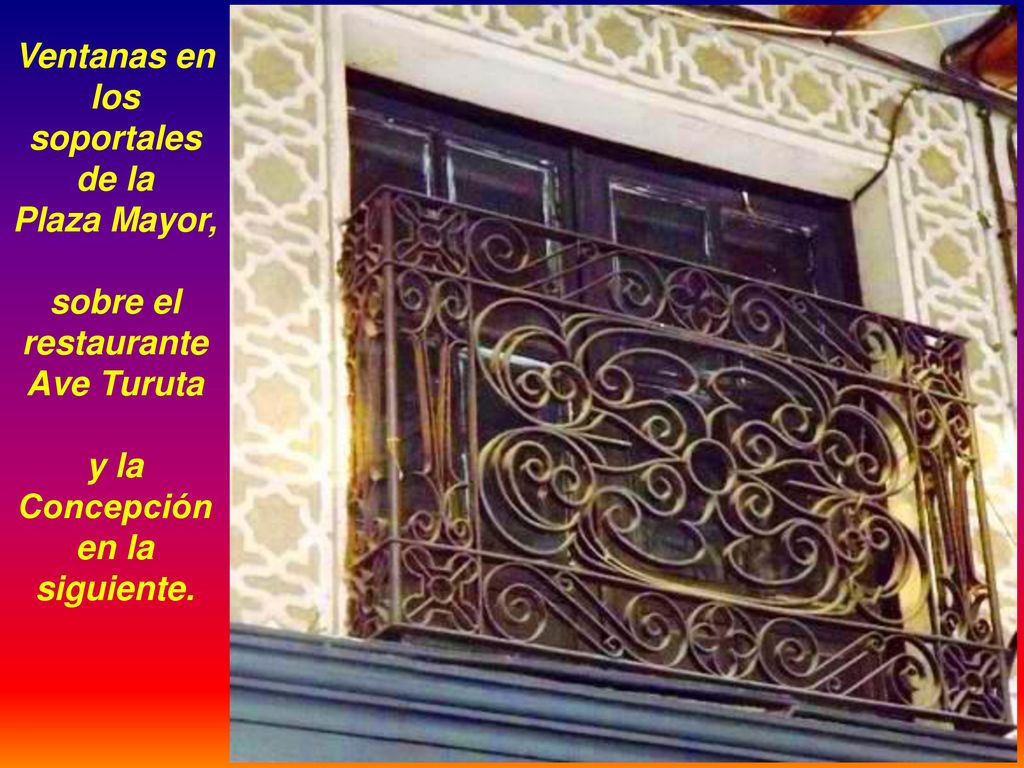 sobre el restaurante Ave Turuta y la Concepción en la siguiente.