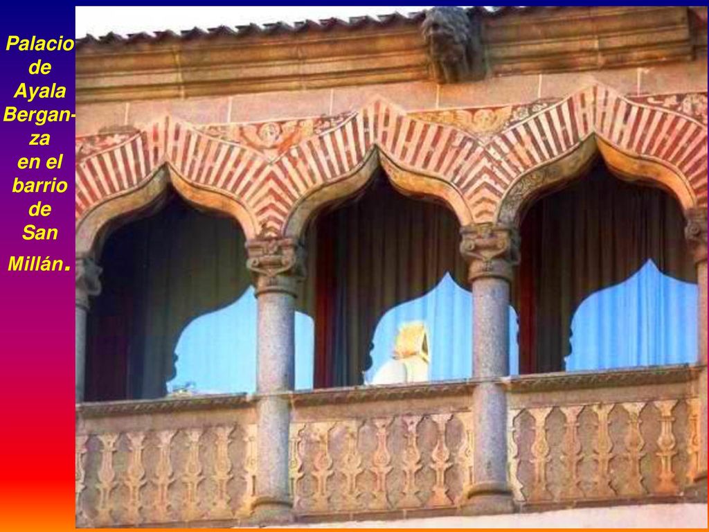 Palacio de Ayala Bergan-za en el barrio de San Millán.