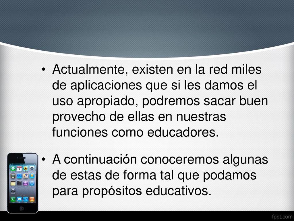 Actualmente, existen en la red miles de aplicaciones que si les damos el uso apropiado, podremos sacar buen provecho de ellas en nuestras funciones como educadores.