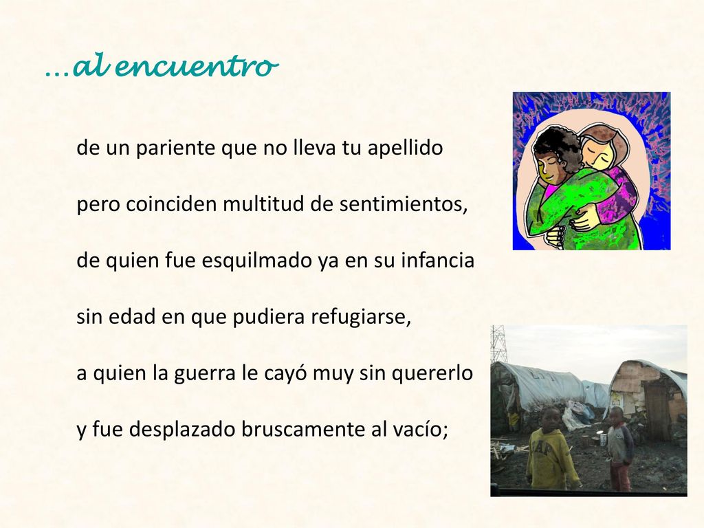 …al encuentro de un pariente que no lleva tu apellido