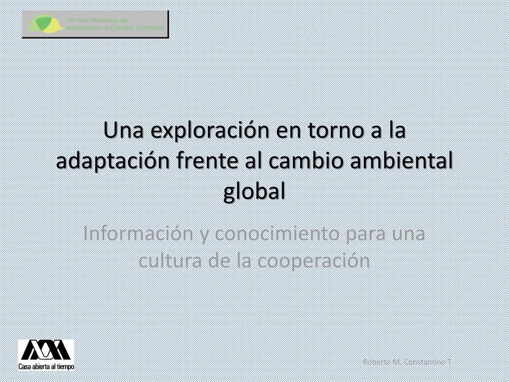 Información y conocimiento para una cultura de la cooperación
