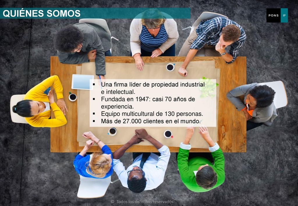 QUIÉNES SOMOS Una firma líder de propiedad industrial e intelectual.