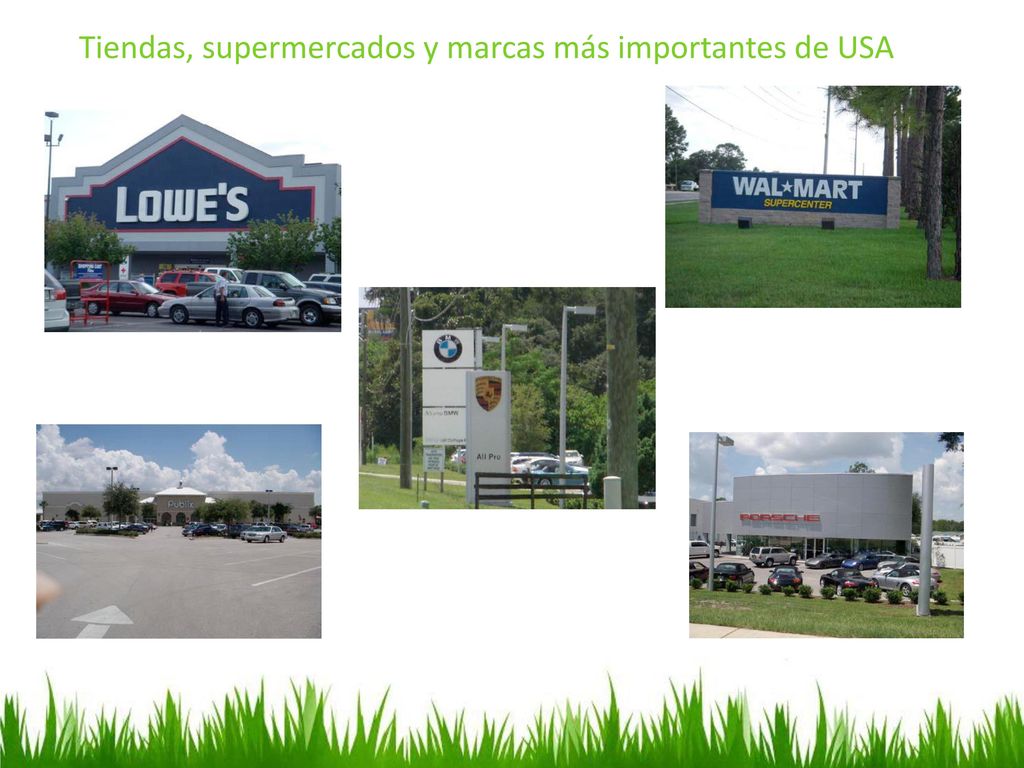 Tiendas, supermercados y marcas más importantes de USA