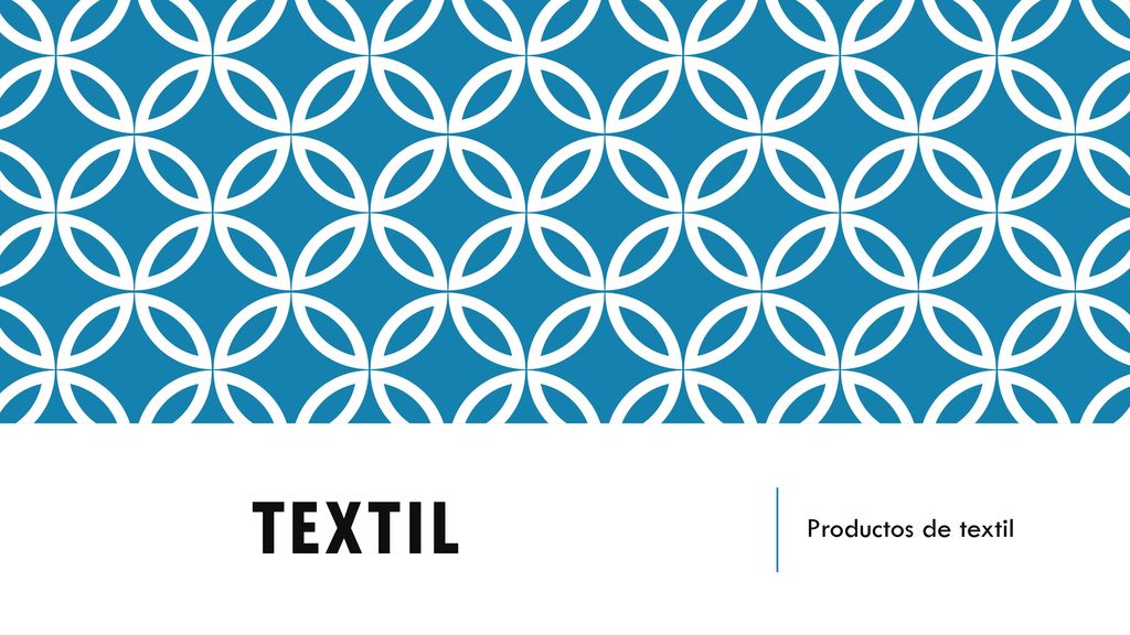 Productos de textil Textil
