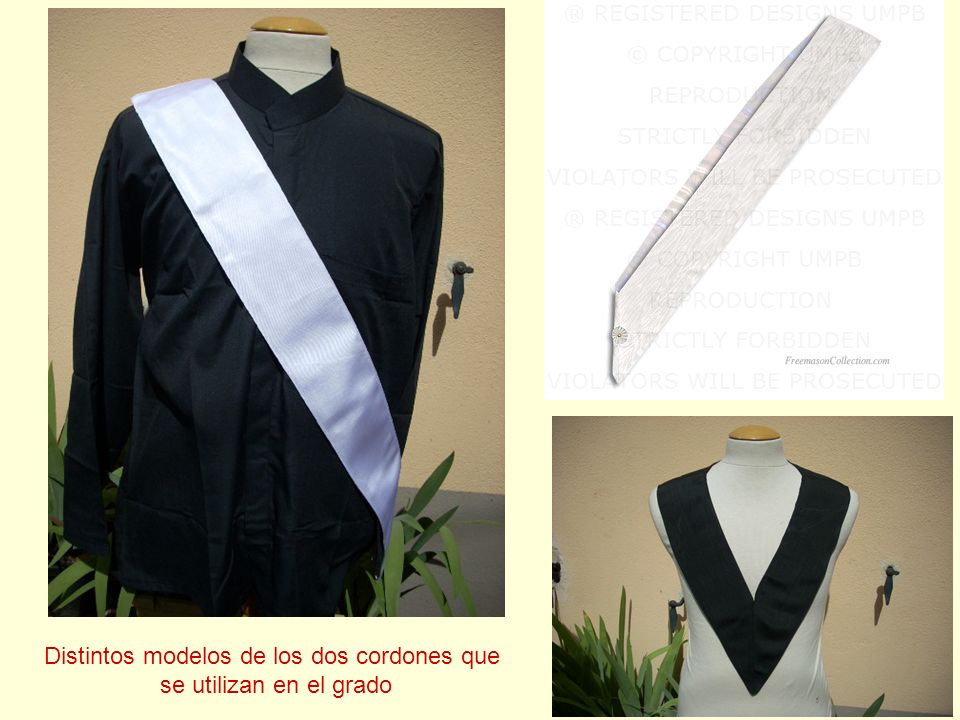 Distintos modelos de los dos cordones que