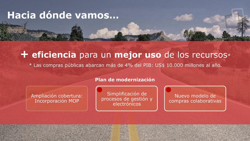 + eficiencia para un mejor uso de los recursos*
