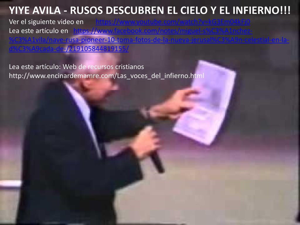 YIYE AVILA - RUSOS DESCUBREN EL CIELO Y EL INFIERNO!!!