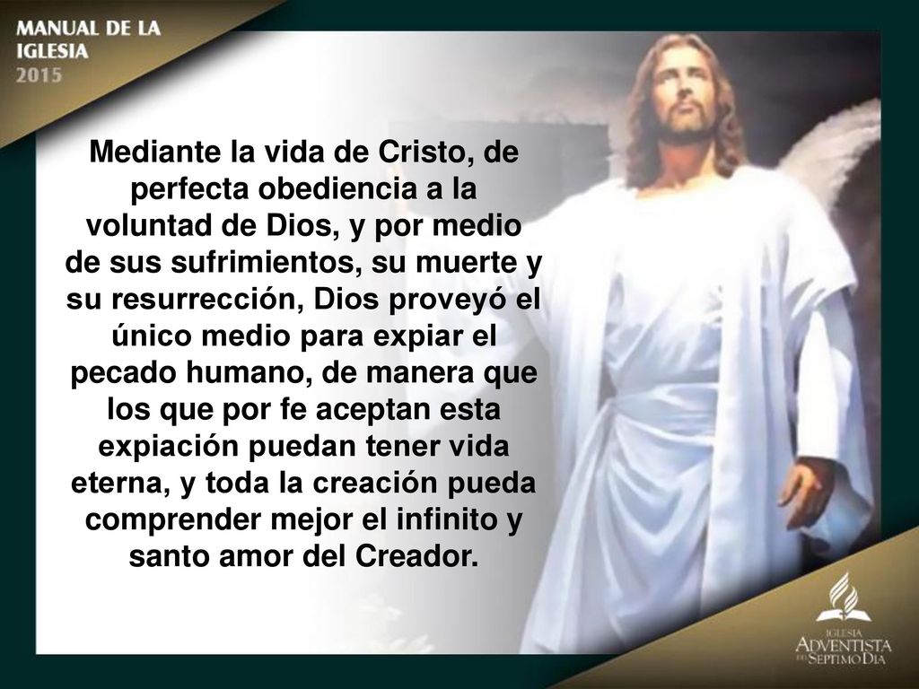 comprender mejor el infinito y santo amor del Creador.
