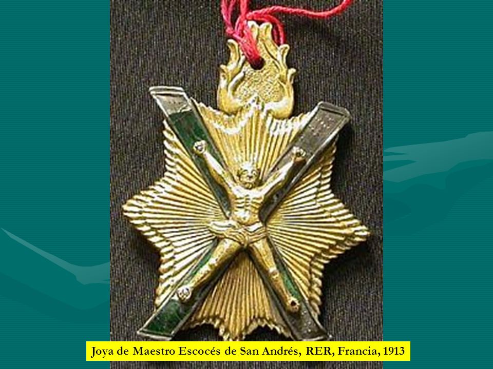 Joya de Maestro Escocés de San Andrés, RER, Francia, 1913