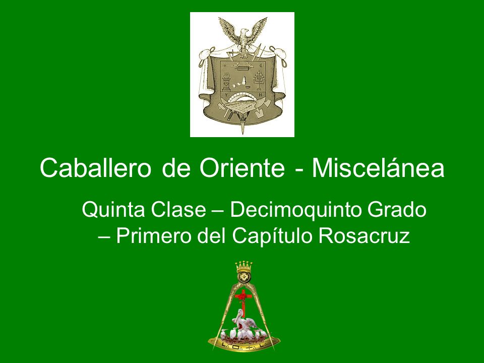 Caballero de Oriente - Miscelánea