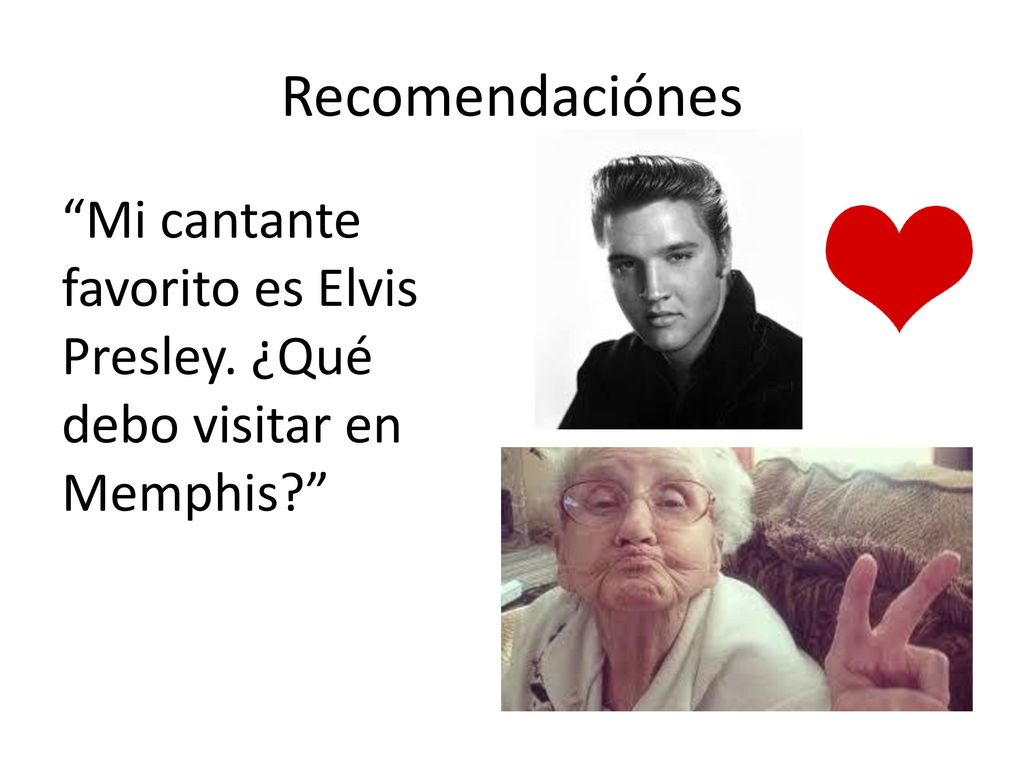 Recomendaciónes Mi cantante favorito es Elvis Presley. ¿Qué debo visitar en Memphis