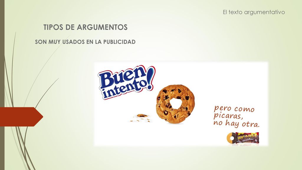 TIPOS DE ARGUMENTOS El texto argumentativo