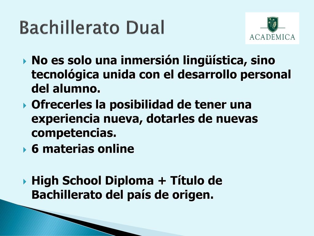 Bachillerato Dual No es solo una inmersión lingüística, sino tecnológica unida con el desarrollo personal del alumno.