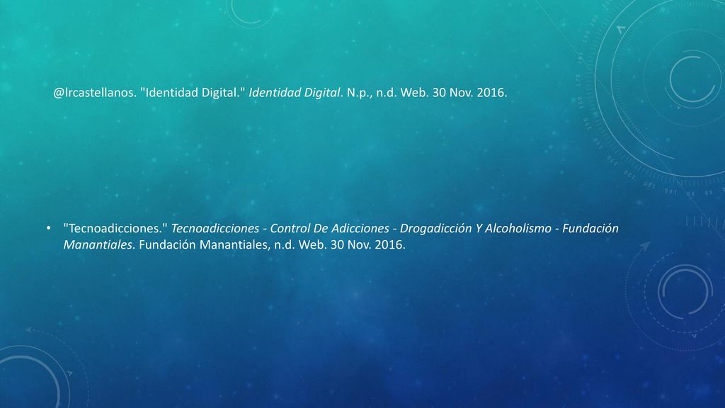 @lrcastellanos. Identidad Digital. Identidad Digital. N. p. , n. d