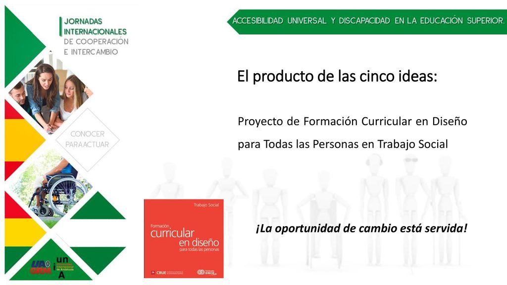 El producto de las cinco ideas: