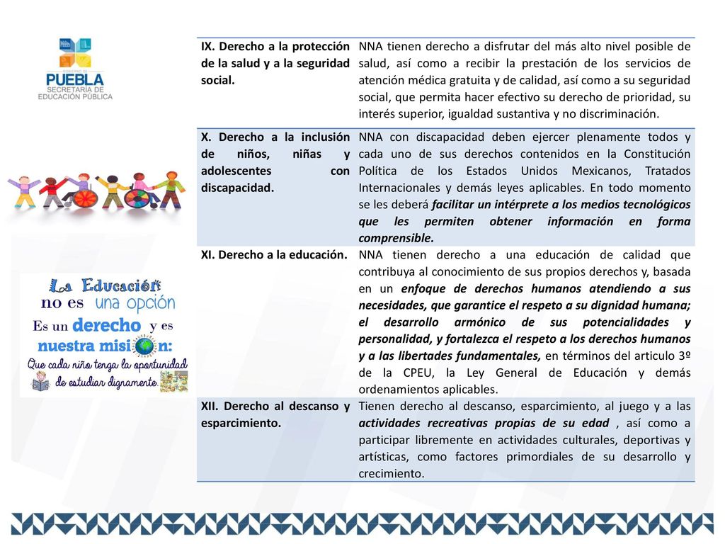 IX. Derecho a la protección de la salud y a la seguridad social.