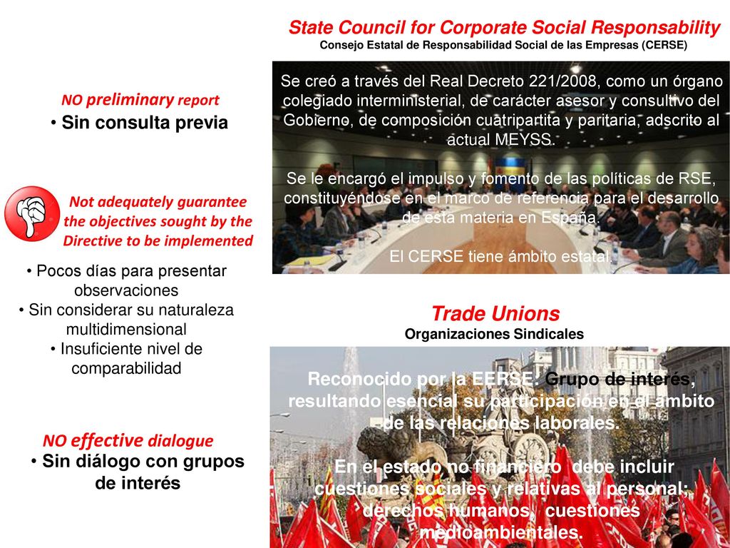 Trade Unions State Council for Corporate Social Responsability