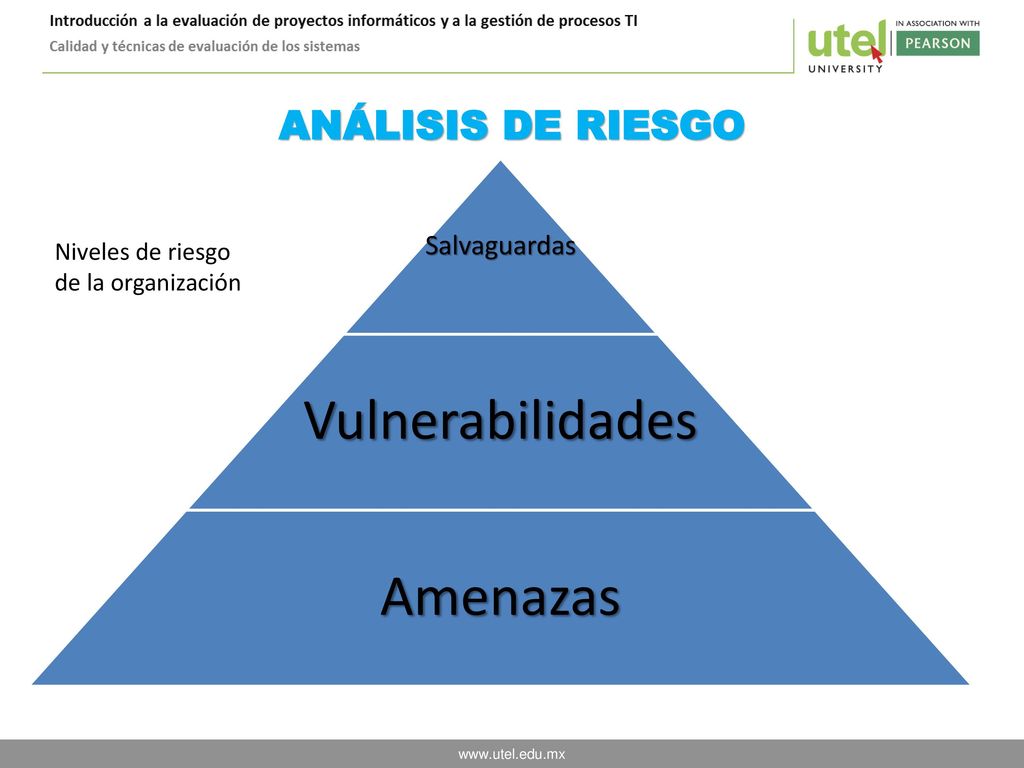 ANÁLISIS DE RIESGO Salvaguardas Niveles de riesgo de la organización