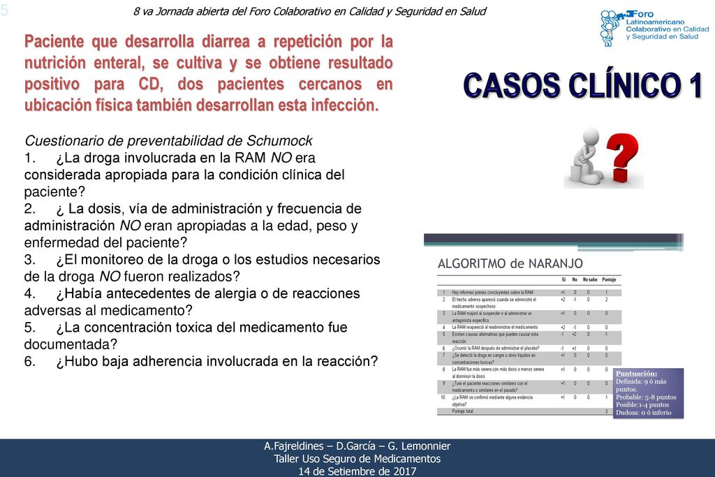 Paciente que desarrolla diarrea a repetición por la nutrición enteral, se cultiva y se obtiene resultado positivo para CD, dos pacientes cercanos en ubicación física también desarrollan esta infección.